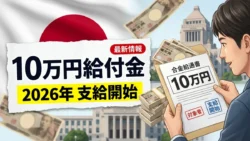 日本10万円給付金2026｜対象者と支給開始時期を解説